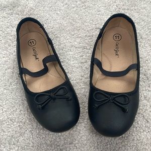 Toddler Girls Size 11 Black Flats